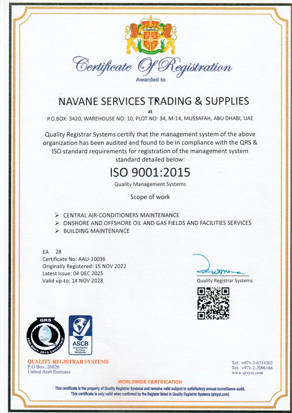 ISO 9001 2015